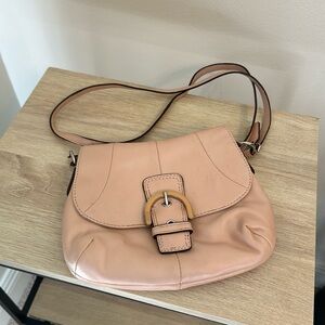 Pink Coach Crossbody Bag